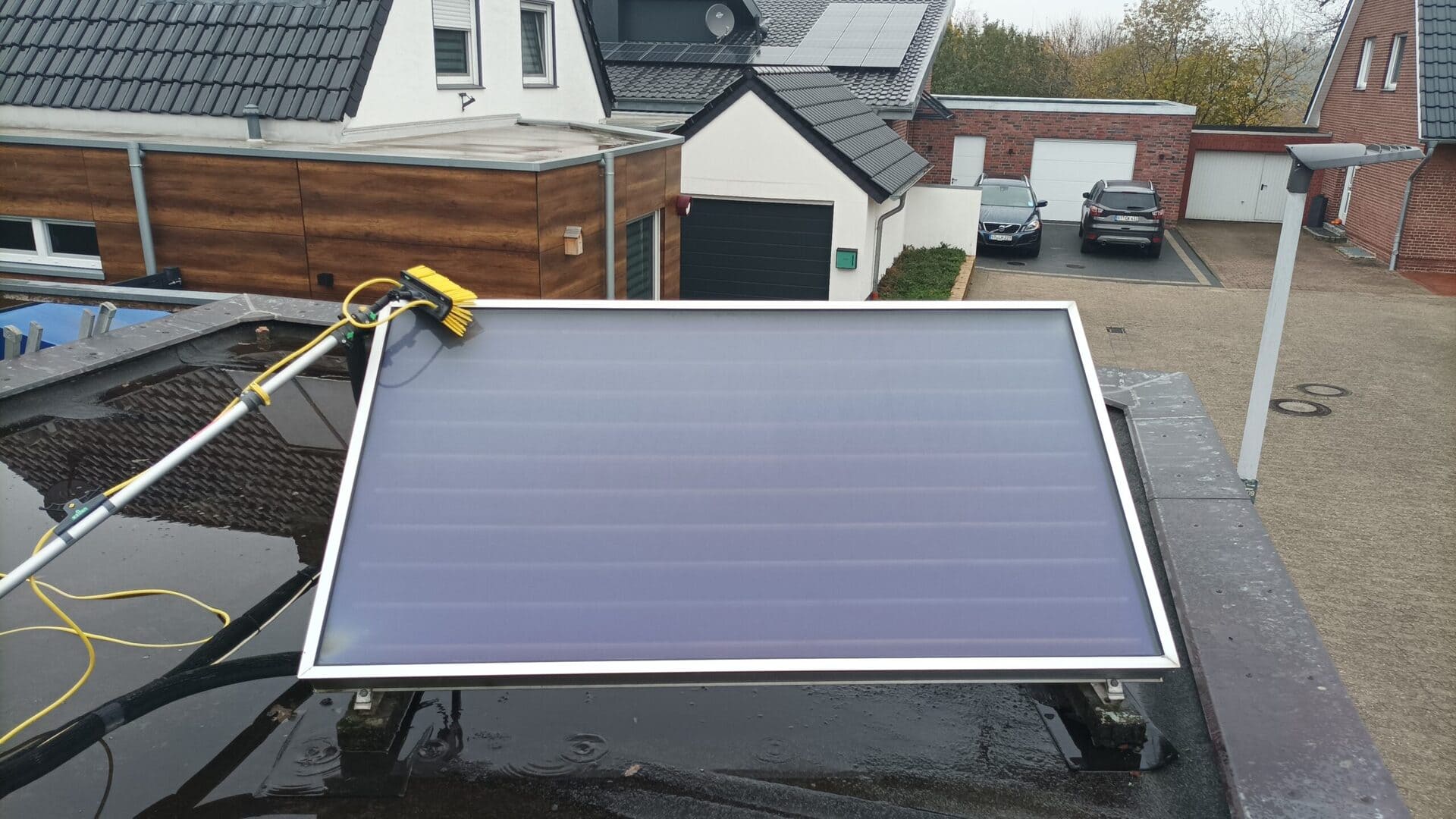Solar-Photovoltaik-Reinigung
